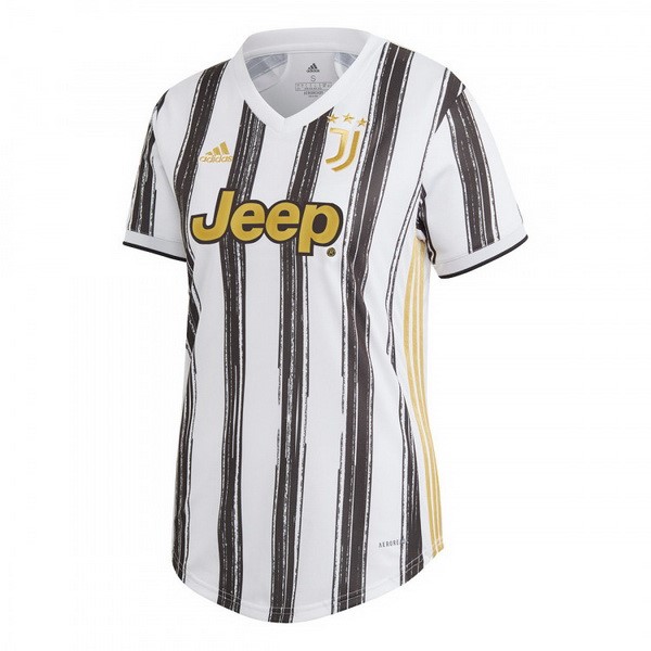 Camiseta Juventus 1ª Mujer 2020-2021 Negro Blanco